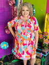 Tootie Fruity Floral Abstract Dress