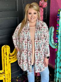 *CLEARANCE* Wild West Cardigan