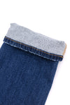 Estelle High Waist Thermal Straight Jeans - JUDY BLUE