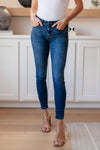 Maxine Mid-Rise Skinny Jeans - JUDY BLUE