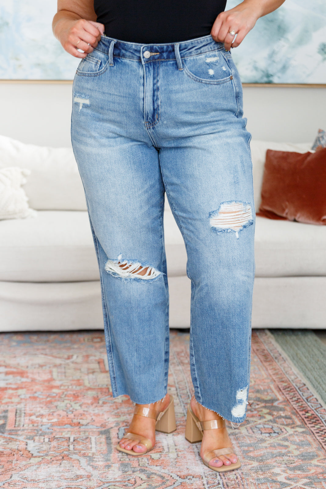 Eli Pull On Denim Joggers in Dark Wash - JUDY BLUE – Junk in the Trunk  Boutique