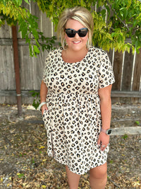 Safari Sweetheart Animal Print Dress